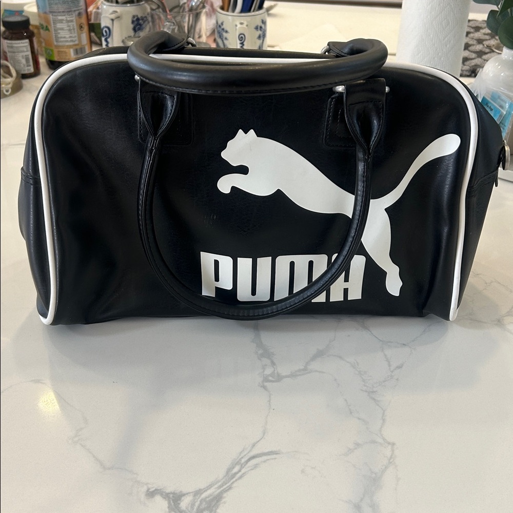 Puma Black and White Women's Bag